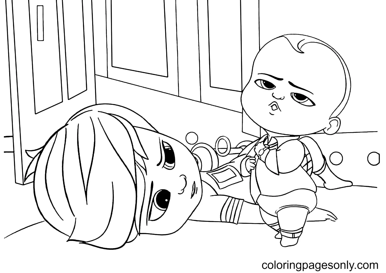 The Boss Baby Coloring Pages 17