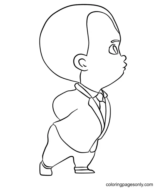 The Boss Baby Coloring Pages 21