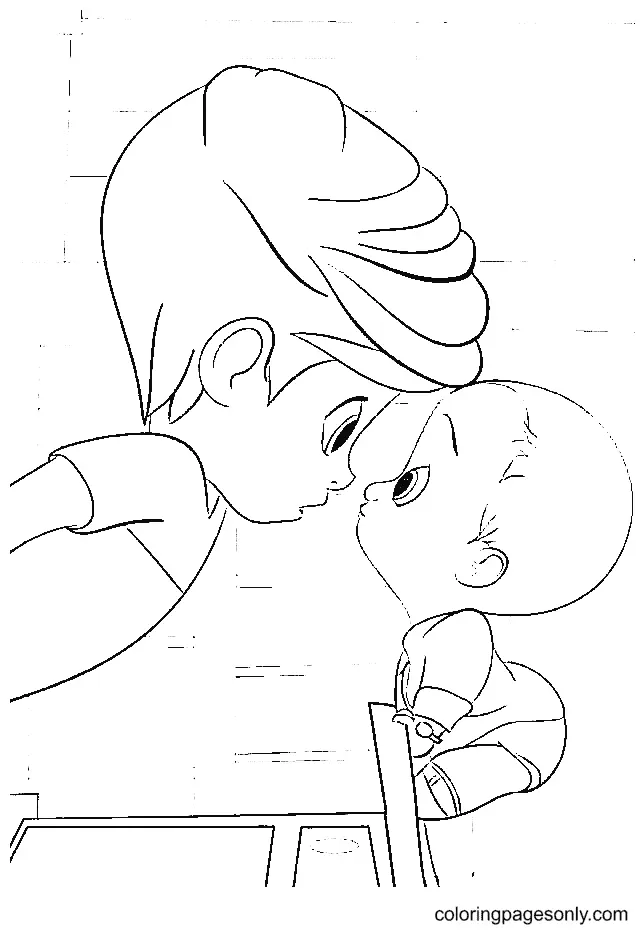 The Boss Baby Coloring Pages 25