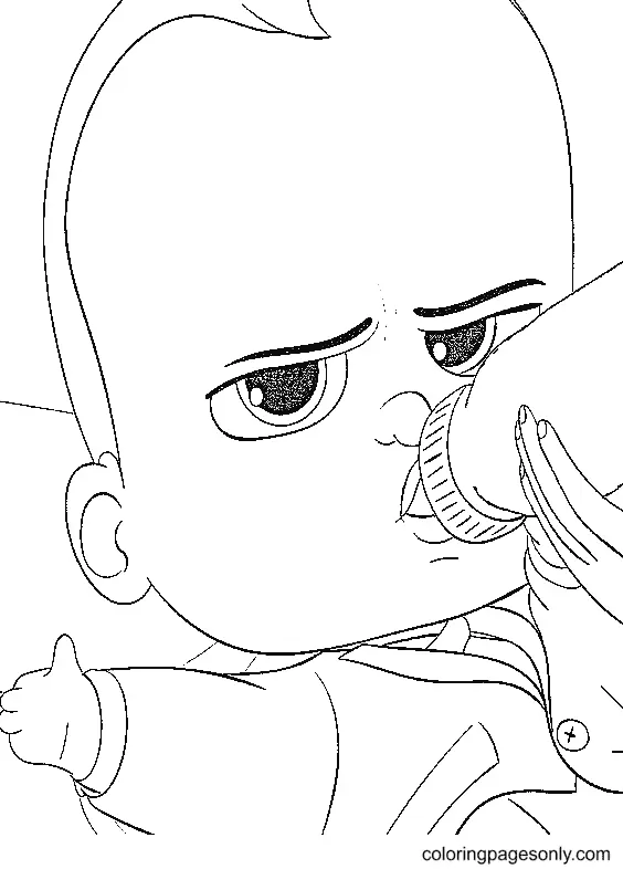 The Boss Baby Coloring Pages 30