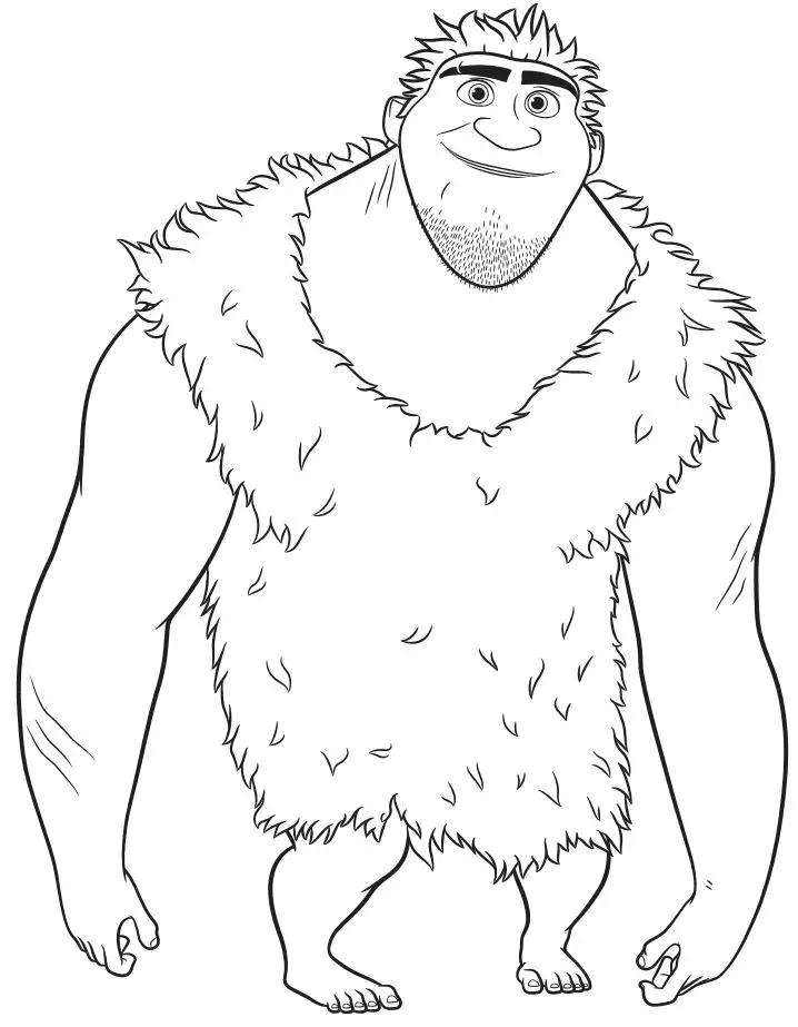 Die Croods Ausmalbilder 12