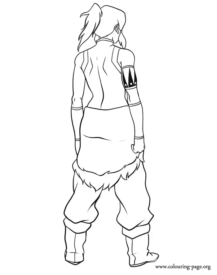Die Legende von Korra Ausmalbilder