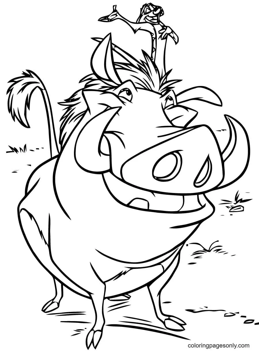 The Lion King Coloring Pages 26