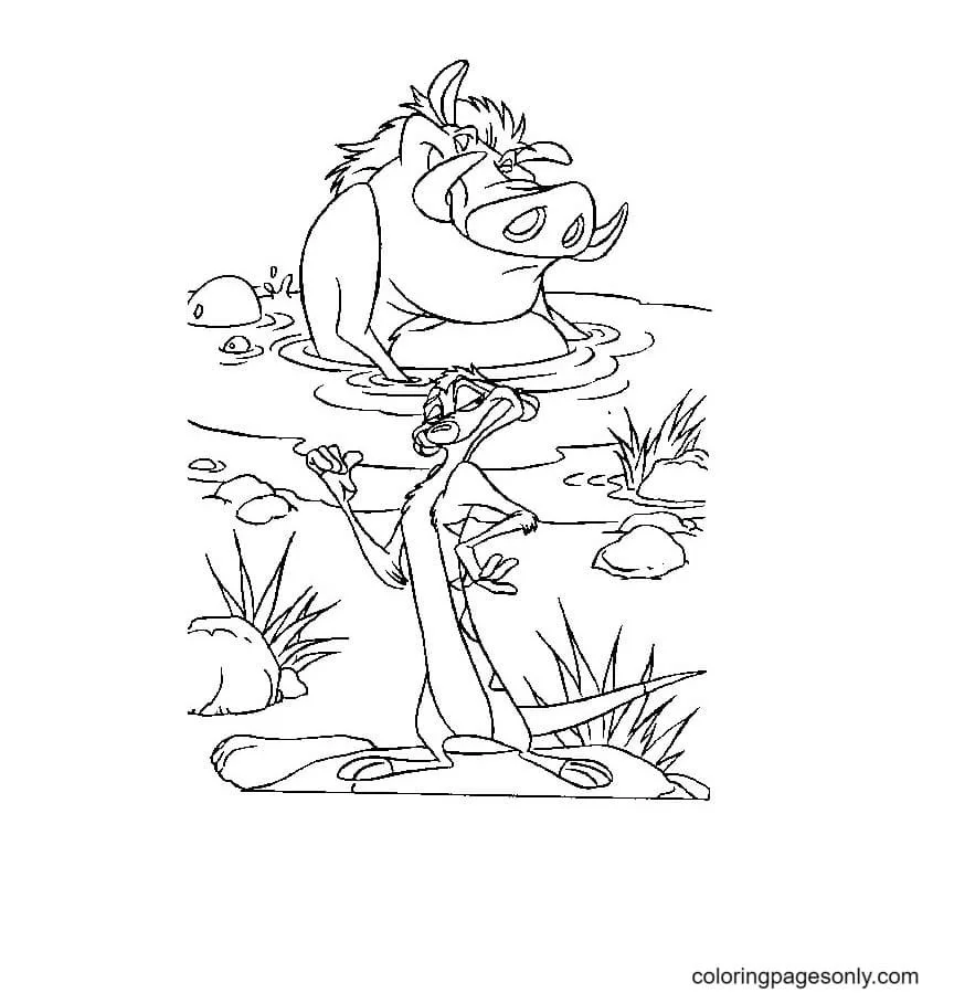The Lion King Coloring Pages 27