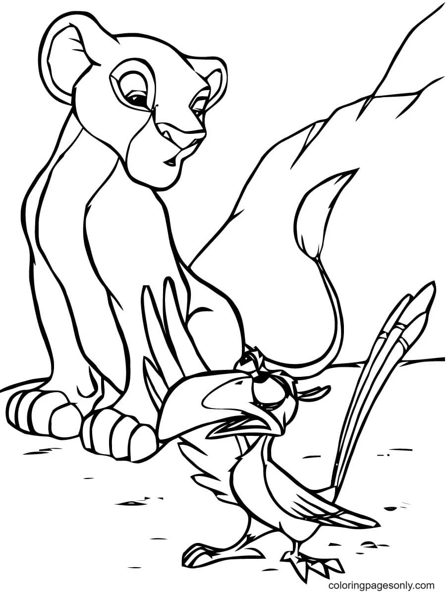 Der König der Löwen Ausmalbilder 29