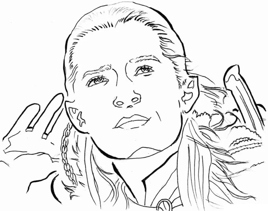 Desenhos de Senhor Dos Aneis Para Colorir 131