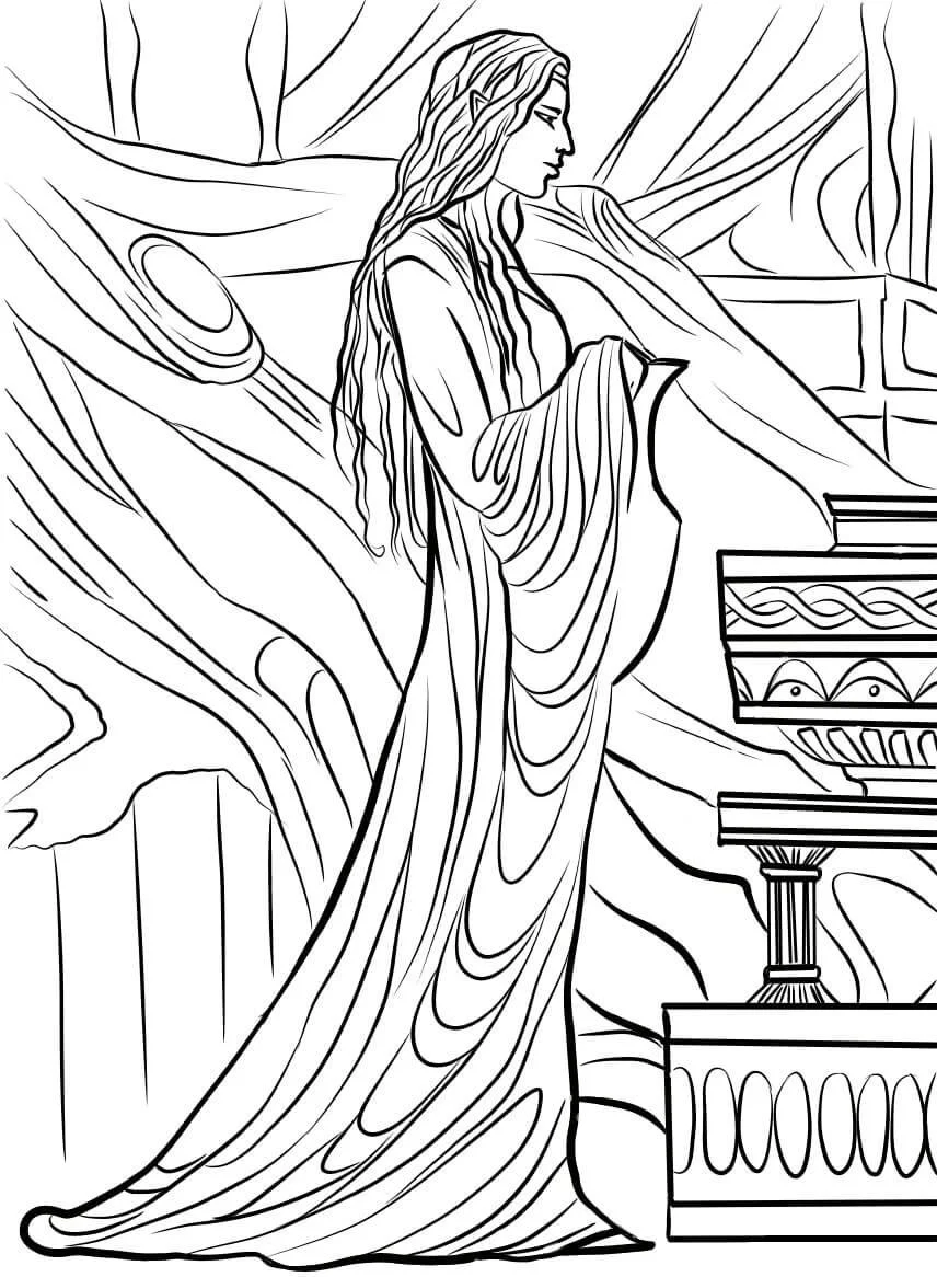 Der Herr der Ringe Ausmalbilder 218