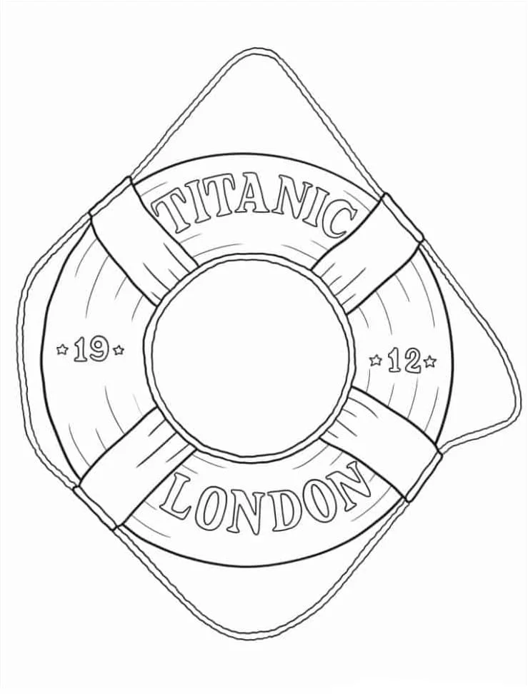 Desenhos de Titanic Para Colorir 18