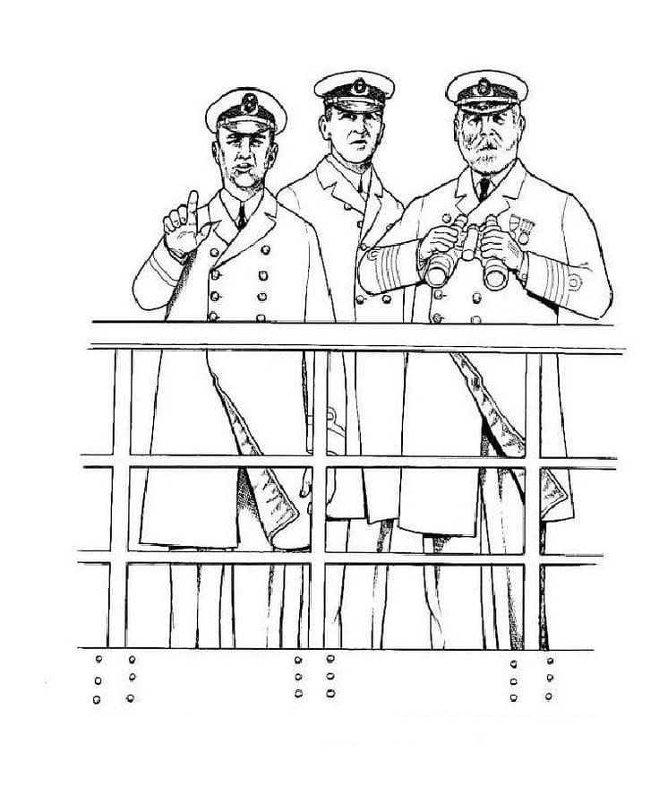 Desenhos de Titanic Para Colorir 45