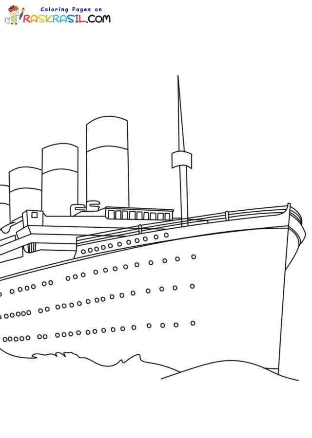 Titanic Ausmalbilder 5