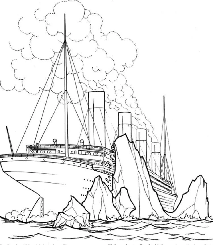 Titanic Ausmalbilder 56