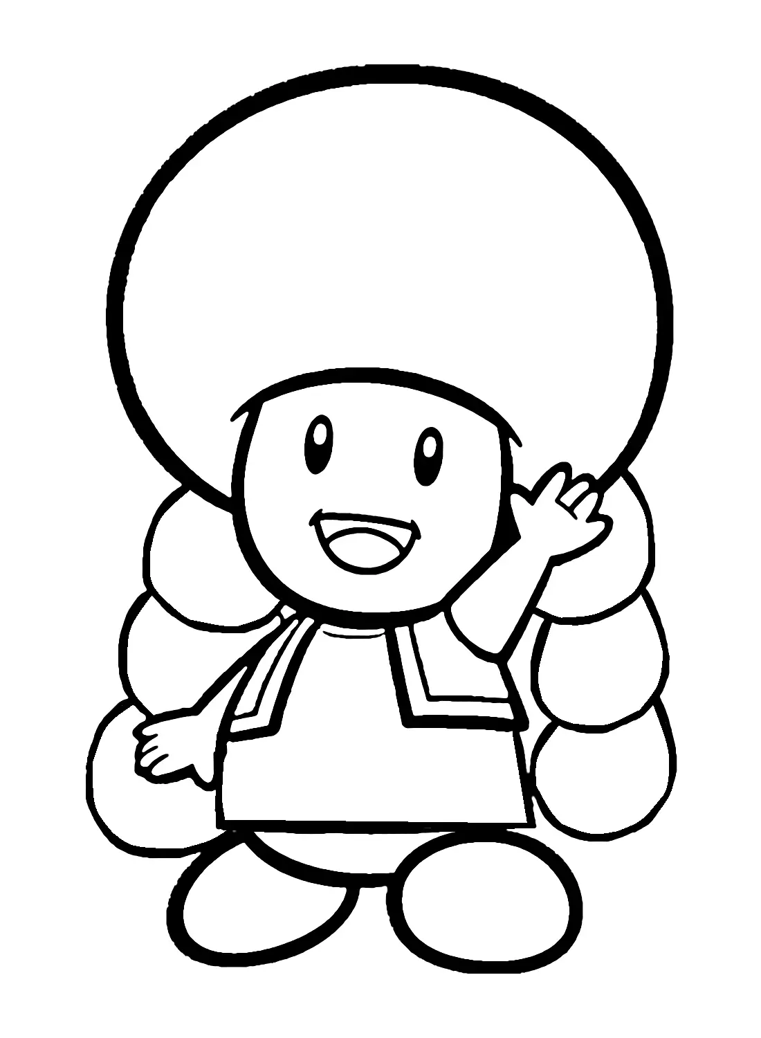 Desenhos de Toadette Para Colorir 6