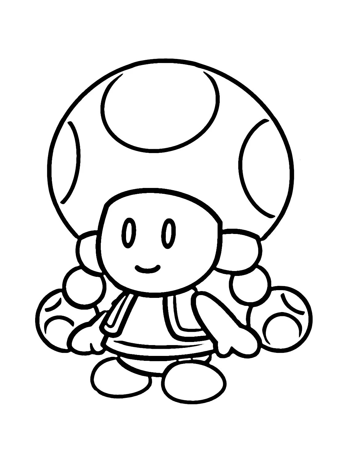 Desenhos de Toadette Para Colorir 8
