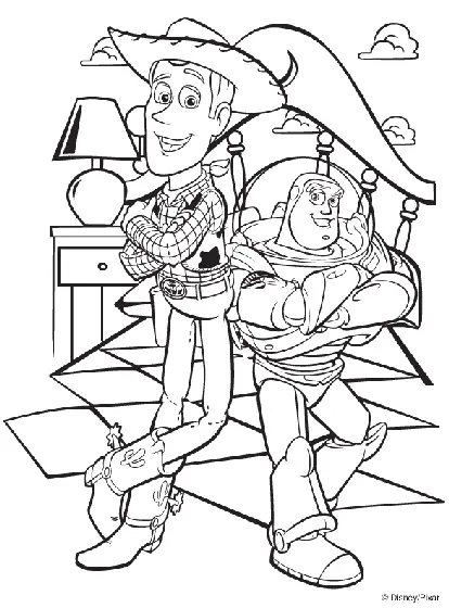 Desenhos de Toy Story 4 Para Colorir 12