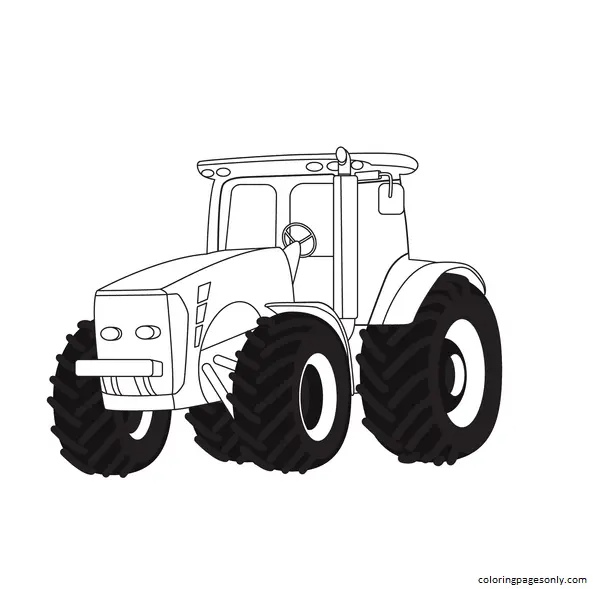 Desenhos de Tractor Para Colorir 27
