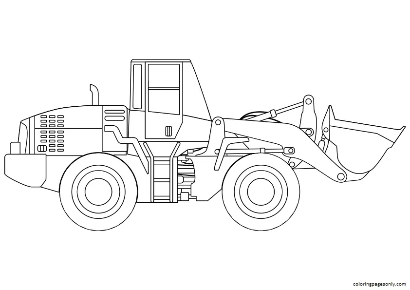Traktor Ausmalbilder 33