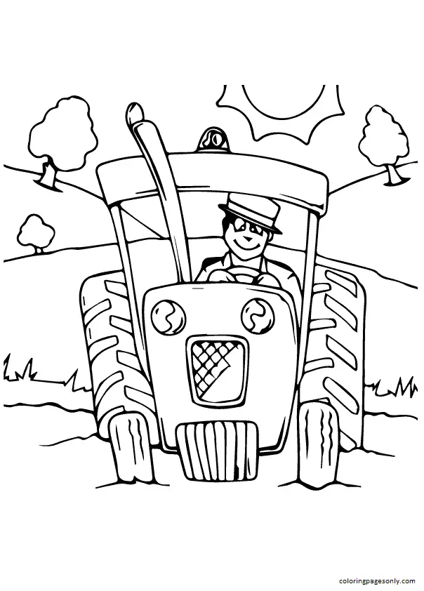 Tractor Coloring Pages 42