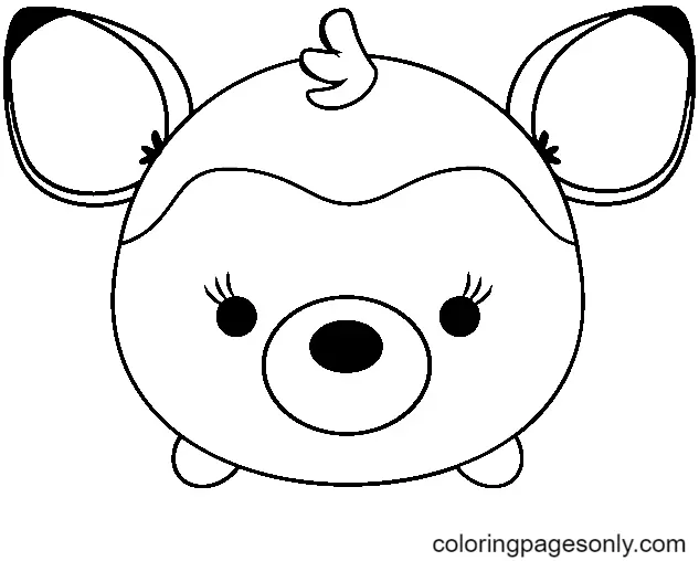Tsum Tsum Ausmalbilder 10
