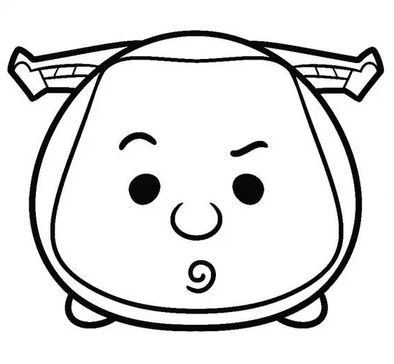 Tsum Tsum Coloring Pages 11