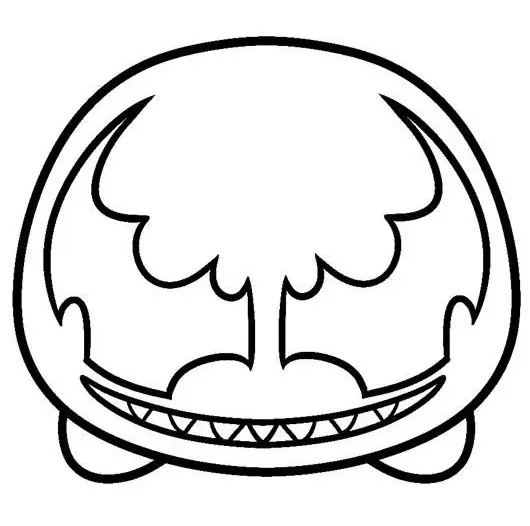 Tsum Tsum Coloring Pages 20