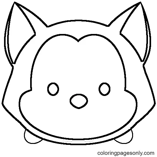 Tsum Tsum Ausmalbilder 27