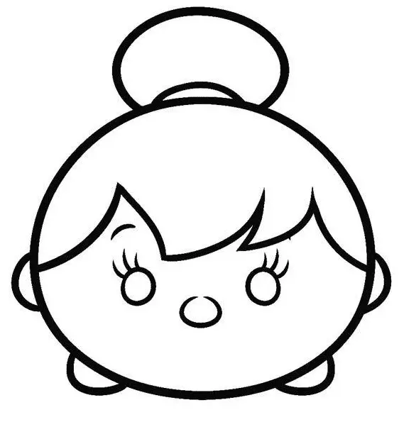 Tsum Tsum Coloring Pages 38