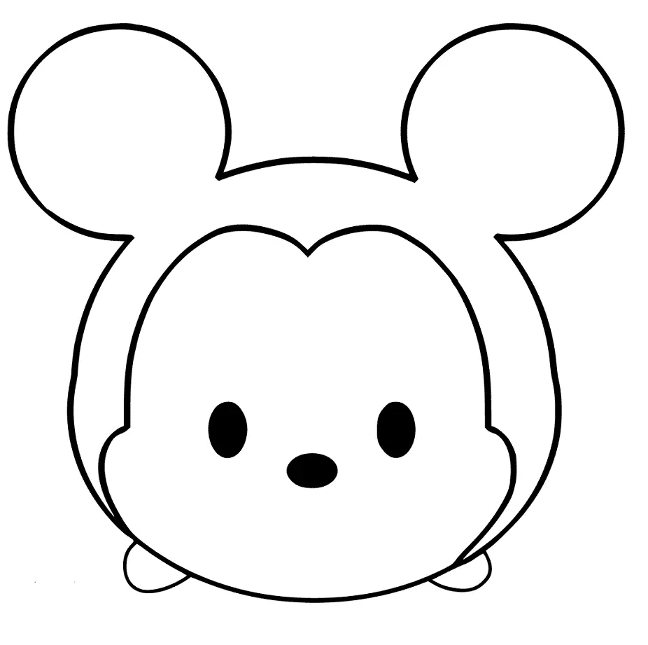 Tsum Tsum Ausmalbilder 4