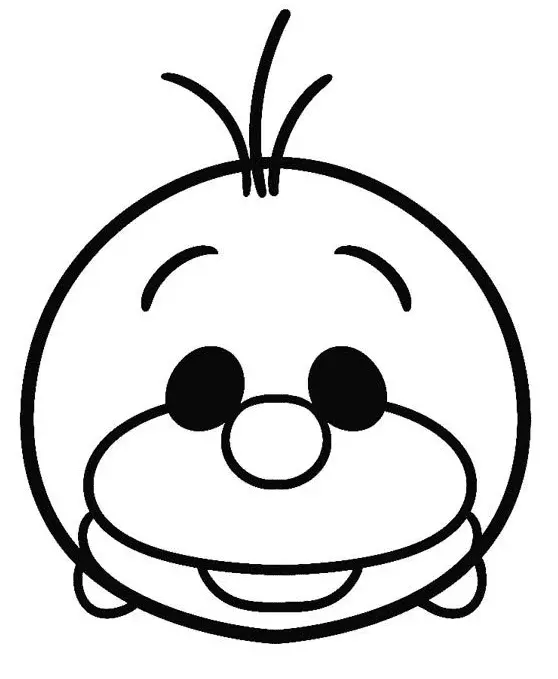 Tsum Tsum Coloring Pages 44