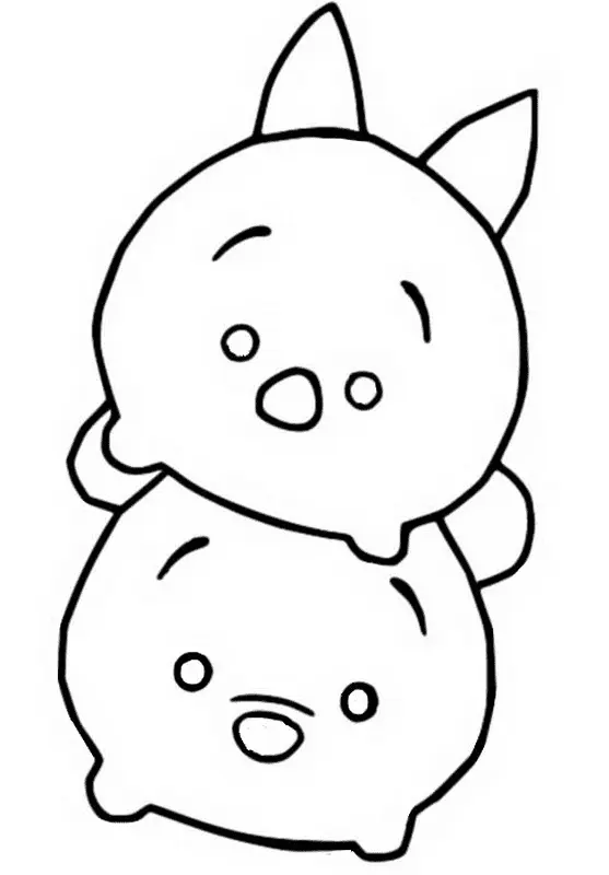 Tsum Tsum Ausmalbilder 45