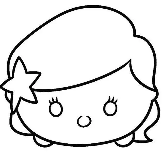 Tsum Tsum Coloring Pages 46