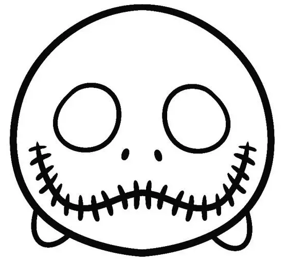 Tsum Tsum Coloring Pages 47