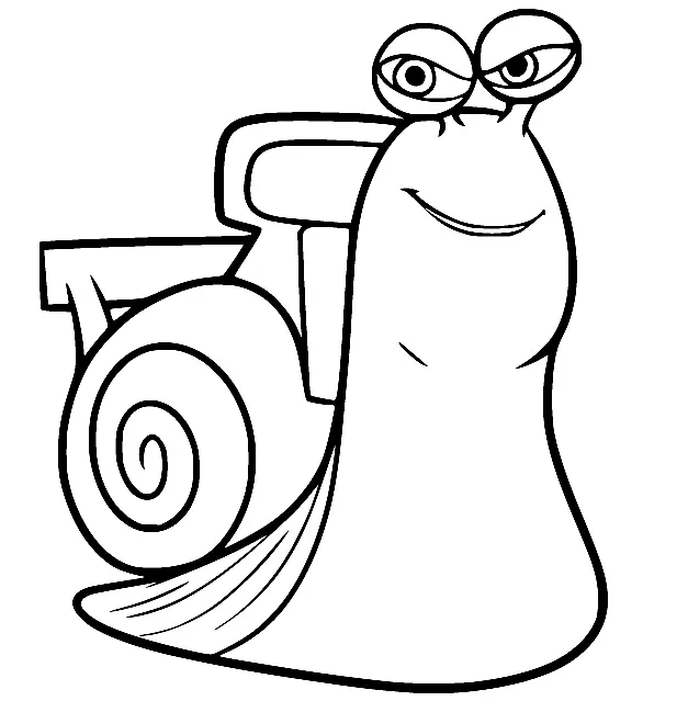 Turbo Coloring Pages 25
