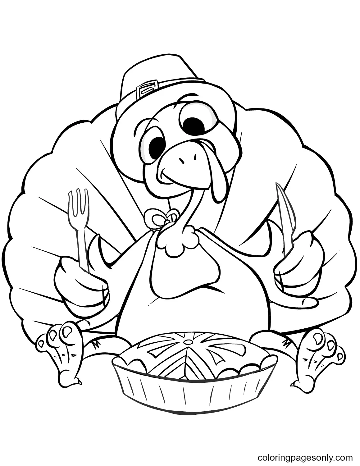 Desenhos de Turkey Para Colorir 25