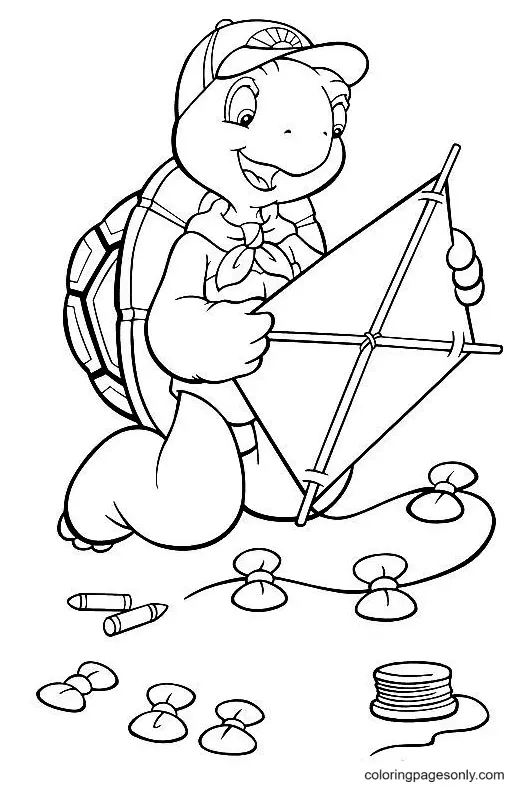 Desenhos de Turtle Para Colorir 50