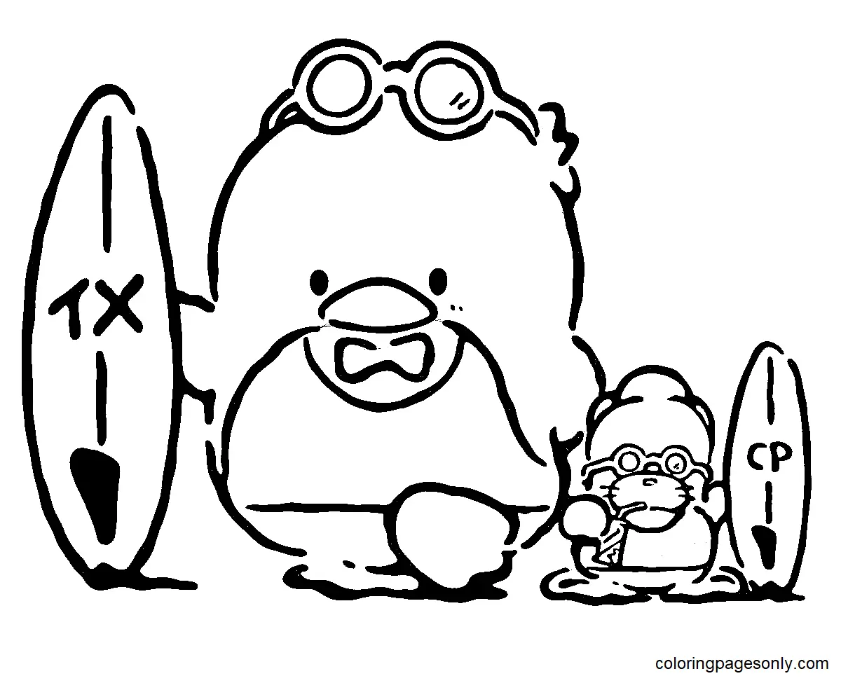 Desenhos de Smoking Sam Para Colorir 29