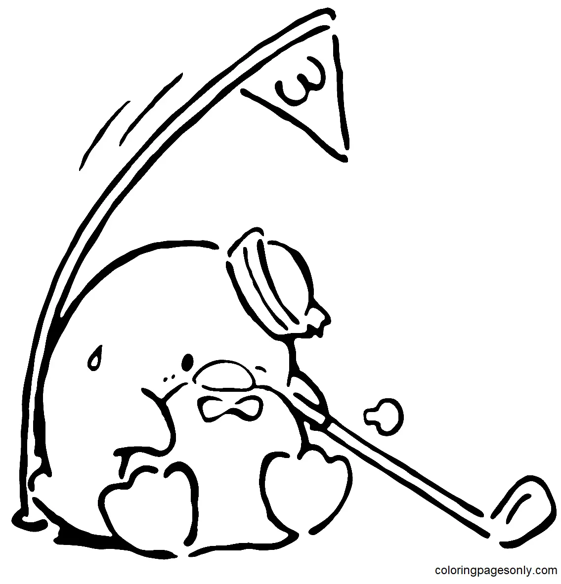 Tuxedo Sam Para Colorear 39