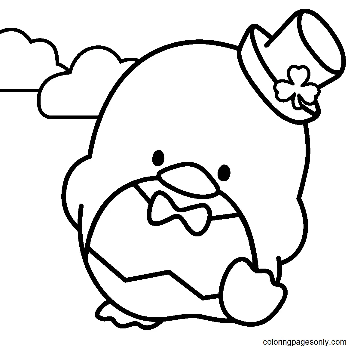 Tuxedo Sam Para Colorear 5