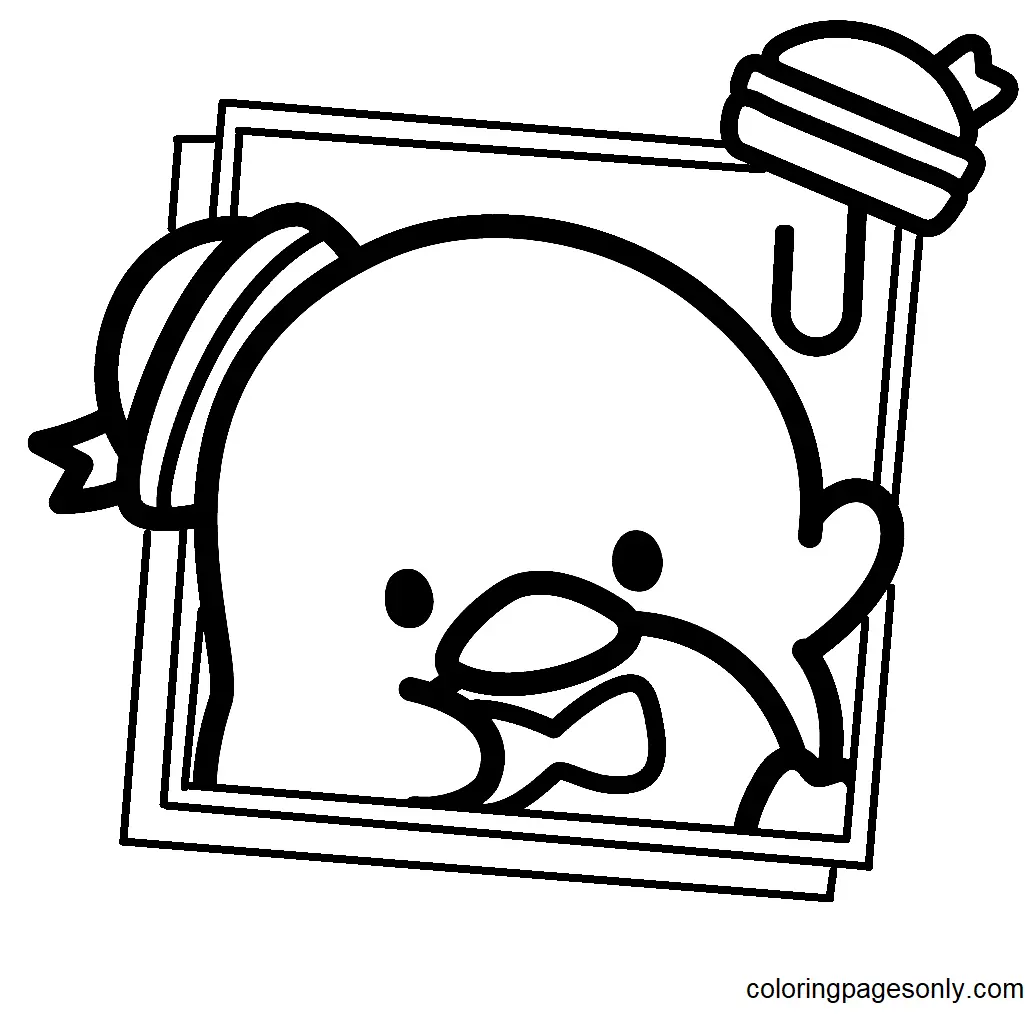 Tuxedo Sam Para Colorear 8
