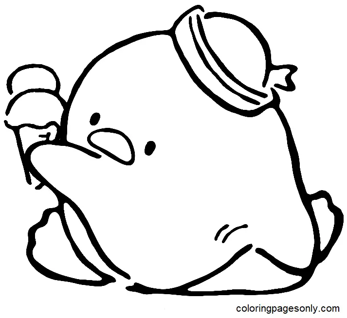 Tuxedo Sam Para Colorear 9