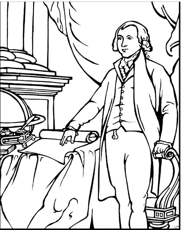 Desenhos de U S Presidents Para Colorir 16