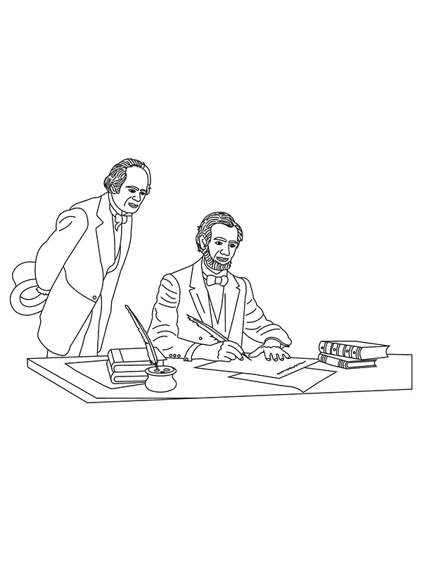 U S Presidents Coloring Pages 17