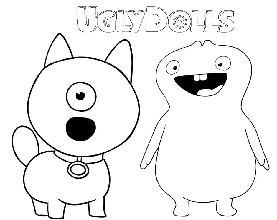 UglyDolls Ausmalbilder 38