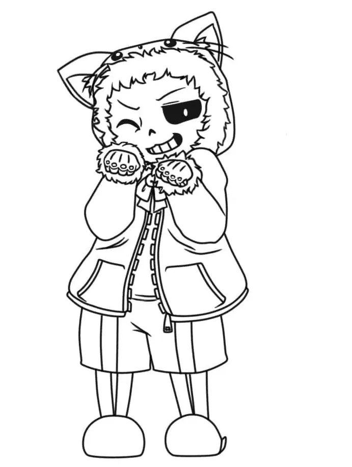 Undertale Coloring Pages 24