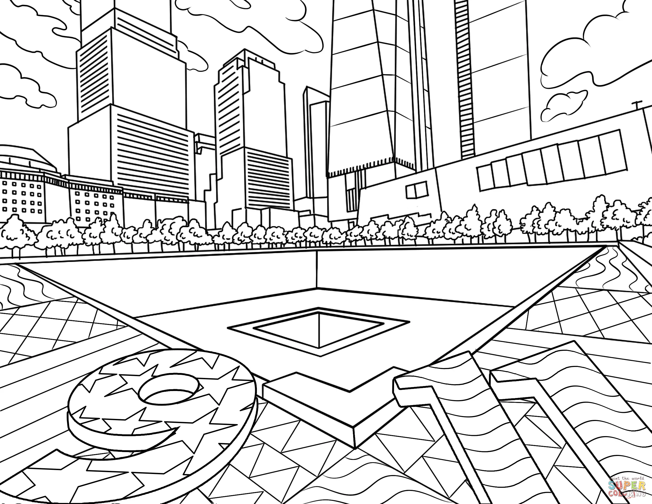 Estados Unidos para Colorir 13
