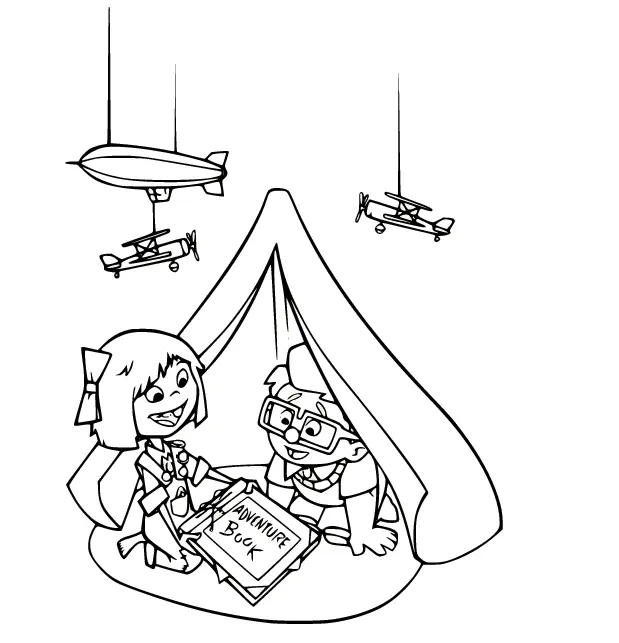 Desenhos de Up Para Colorir 25