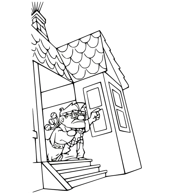 Desenhos de Up Para Colorir 27