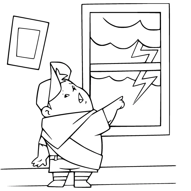 Desenhos de Up Para Colorir 37