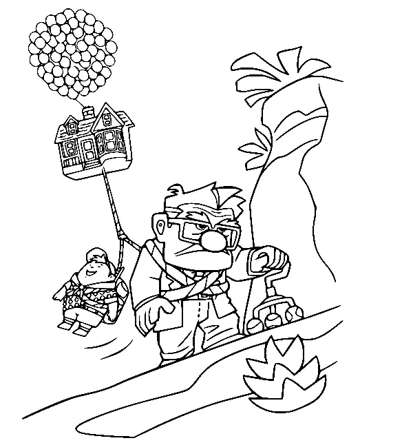 Desenhos de Up Para Colorir 42