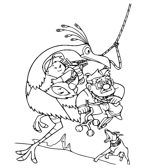 Desenhos de Up Para Colorir 43