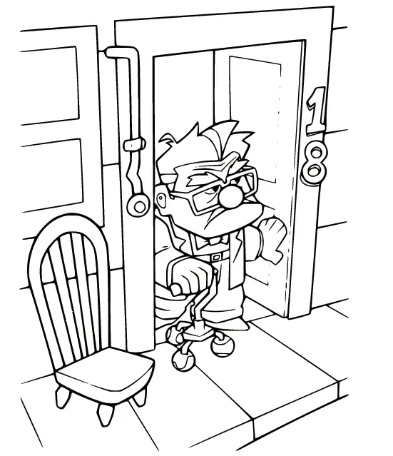 Desenhos de Up Para Colorir 46